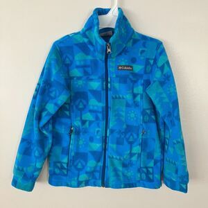 Columbia Benton Springs Geometric Full Zip Fleece Jacket